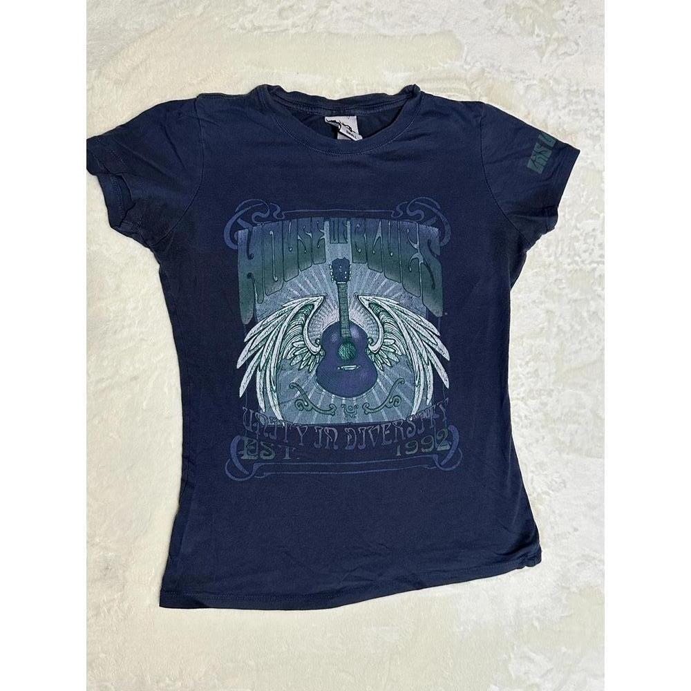 Women’s House of Blues Graphic T-Shirt Small